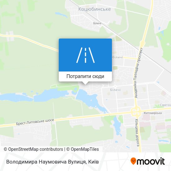 Карта Володимира Наумовича Вулиця