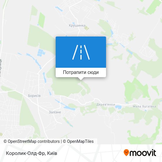 Карта Королик-Олд-Фр