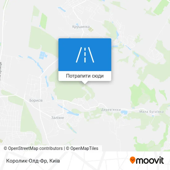 Карта Королик-Олд-Фр