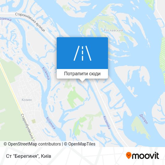Карта Ст "Берегиня"