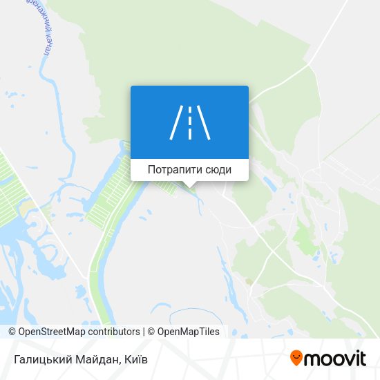 Карта Галицький Майдан