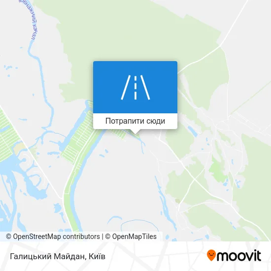 Карта Галицький Майдан