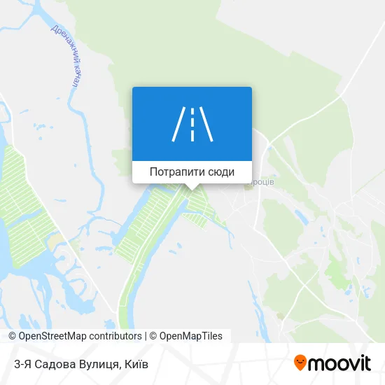 Карта 3-Я Садова Вулиця