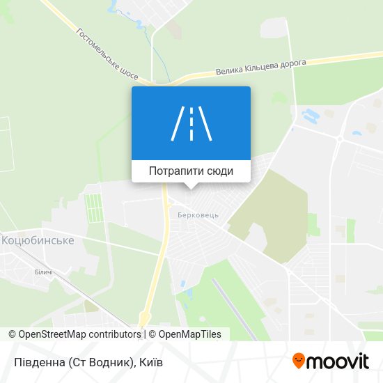 Карта Південна (Ст Водник)