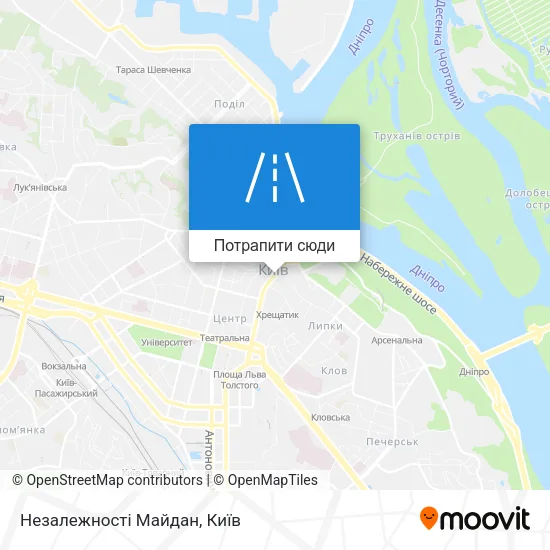 Карта Незалежності Майдан
