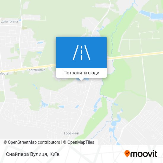 Карта Снайпера Вулиця