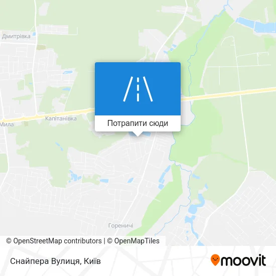 Карта Снайпера Вулиця