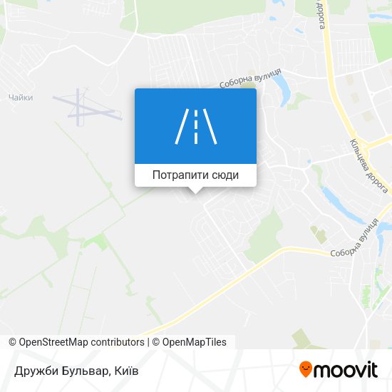 Карта Дружби Бульвар