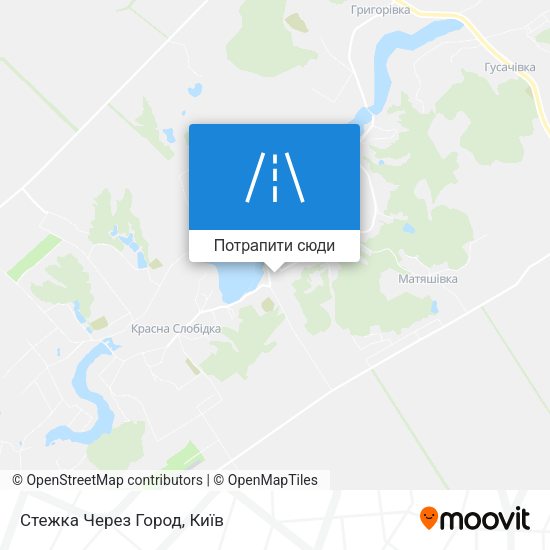 Карта Стежка Через Город