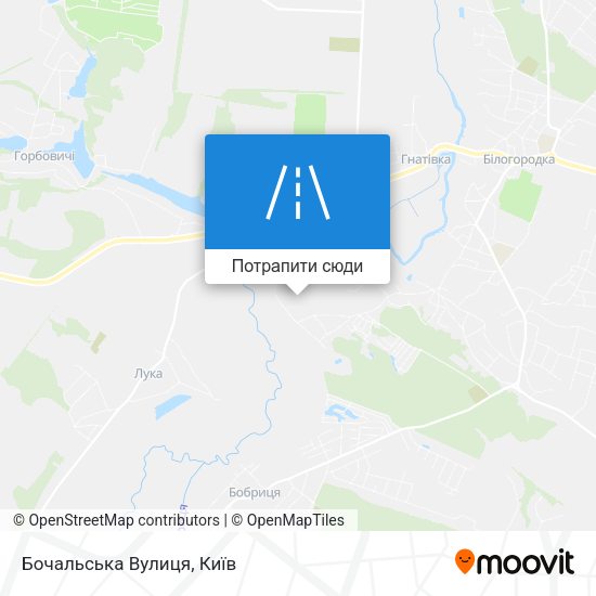 Карта Бочальська Вулиця