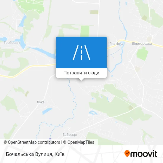 Карта Бочальська Вулиця