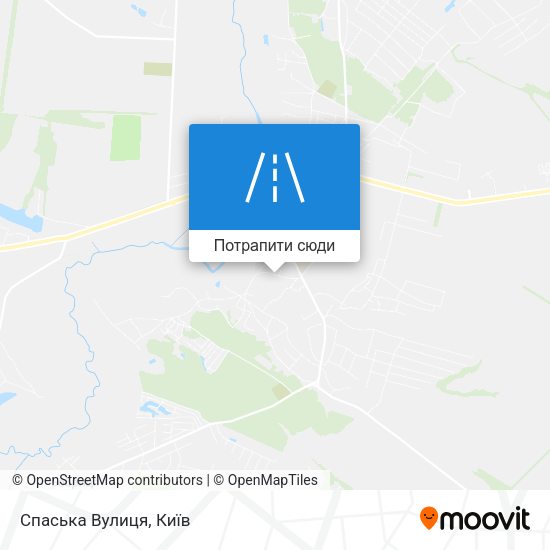 Карта Спаська Вулиця