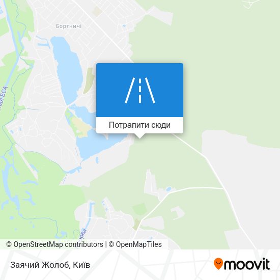 Карта Заячий Жолоб