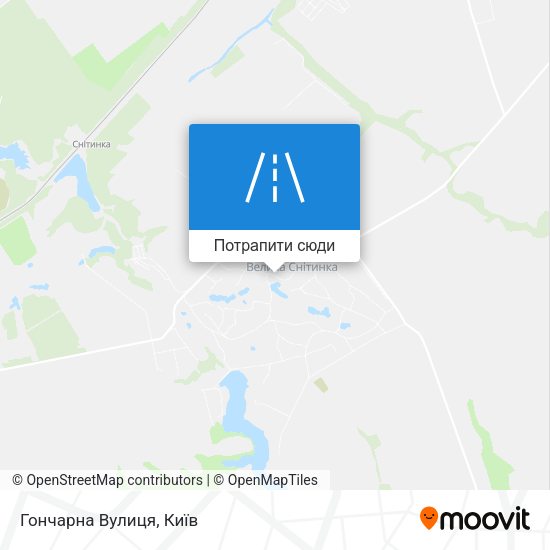 Карта Гончарна Вулиця