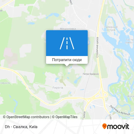Карта Dh - Свалка
