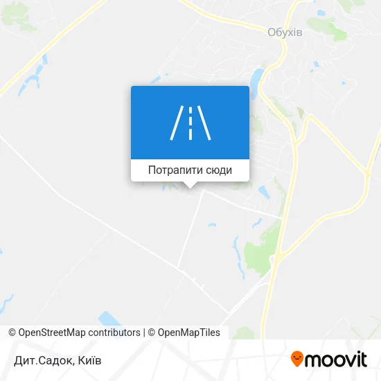 Карта Дит.Садок