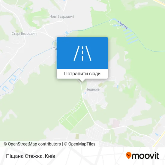 Карта Піщана Стежка