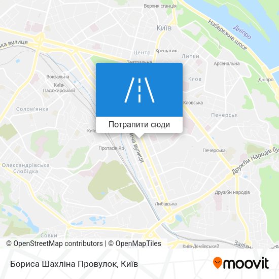 Карта Бориса Шахліна Провулок