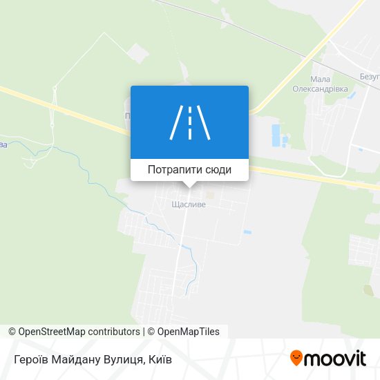 Карта Героїв Майдану Вулиця
