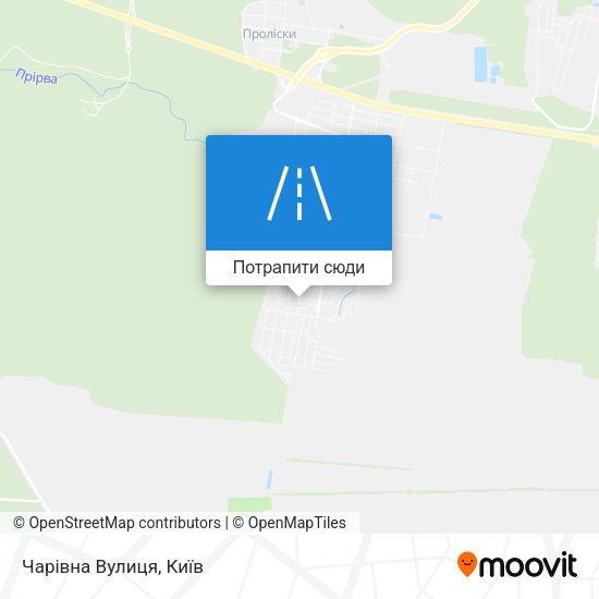 Карта Чарівна Вулиця