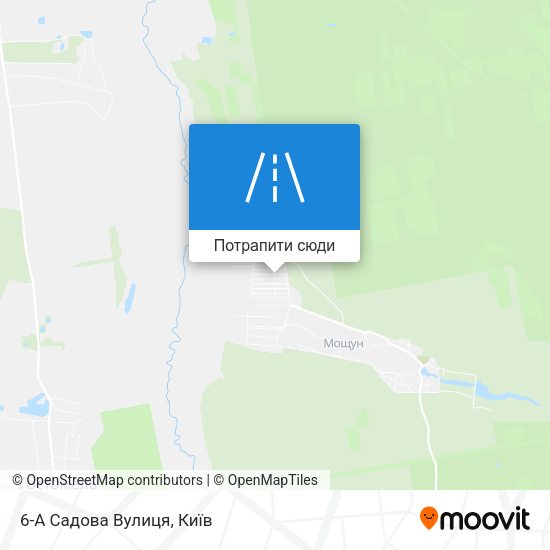 Карта 6-А Садова Вулиця