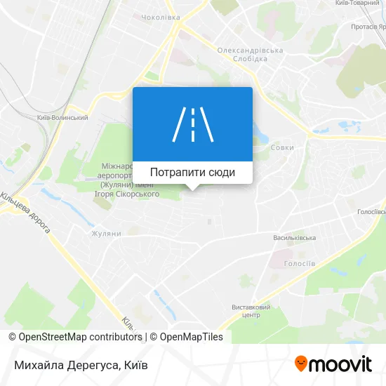 Карта Михайла Дерегуса