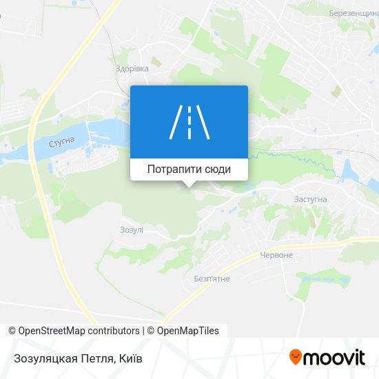 Карта Зозуляцкая Петля