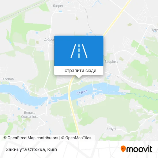 Карта Закинута Стежка