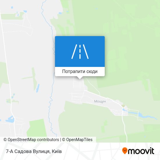 Карта 7-А Садова Вулиця