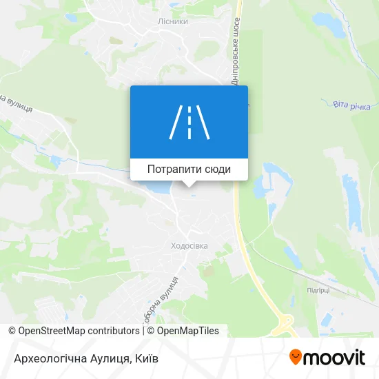Карта Археологічна Аулиця
