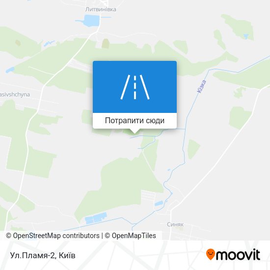 Карта Ул.Пламя-2