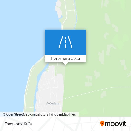 Карта Грозного