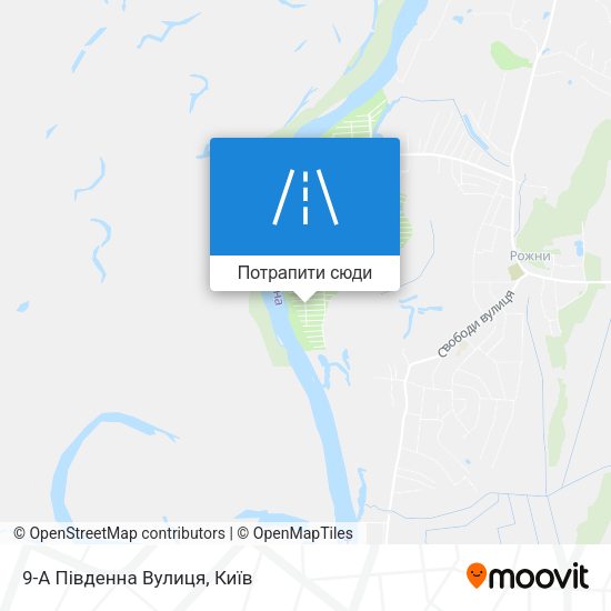 Карта 9-А Південна Вулиця