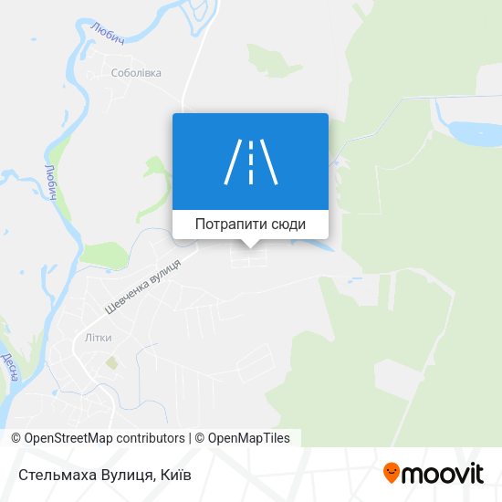 Карта Стельмаха Вулиця
