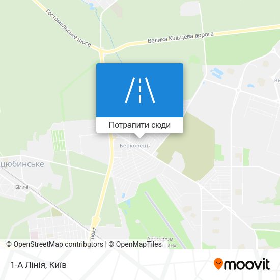 Карта 1-А Лінія