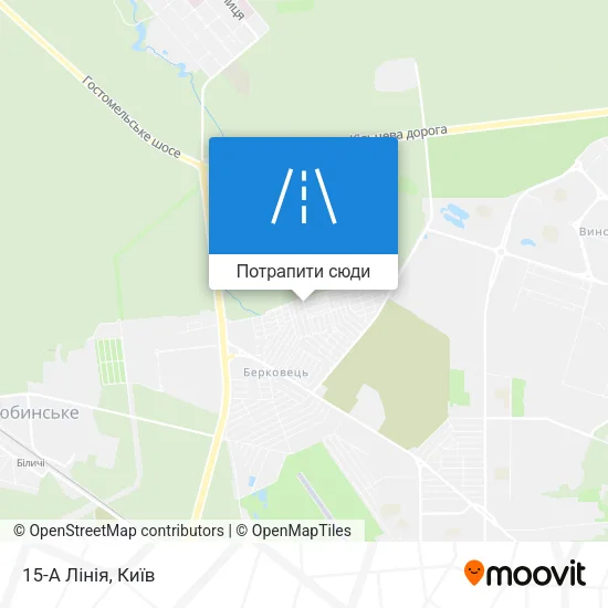 Карта 15-А Лінія