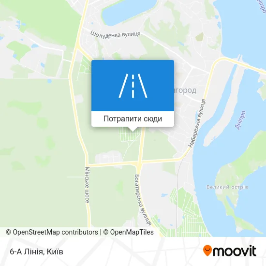Карта 6-А Лінія