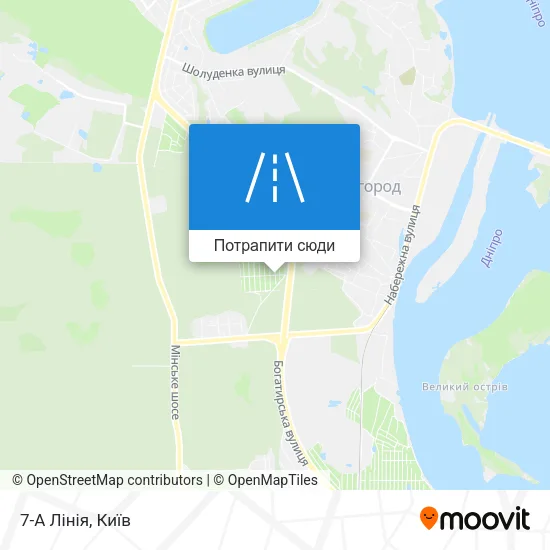 Карта 7-А Лінія