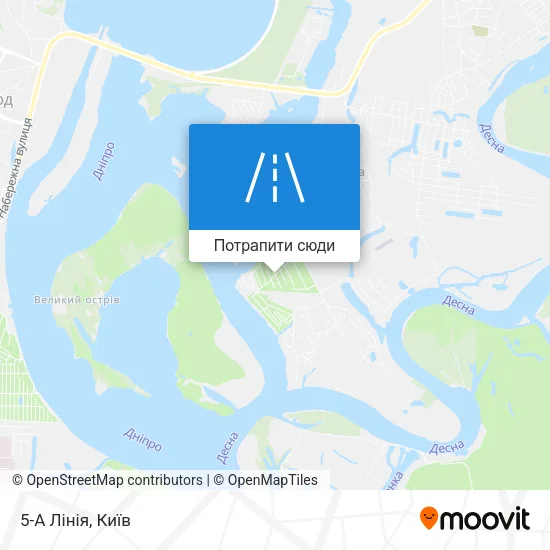 Карта 5-А Лінія