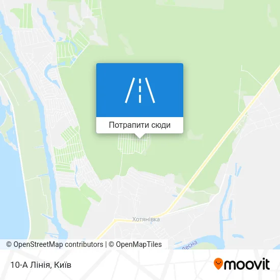 Карта 10-А Лінія