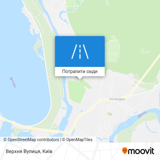 Карта Верхня Вулиця