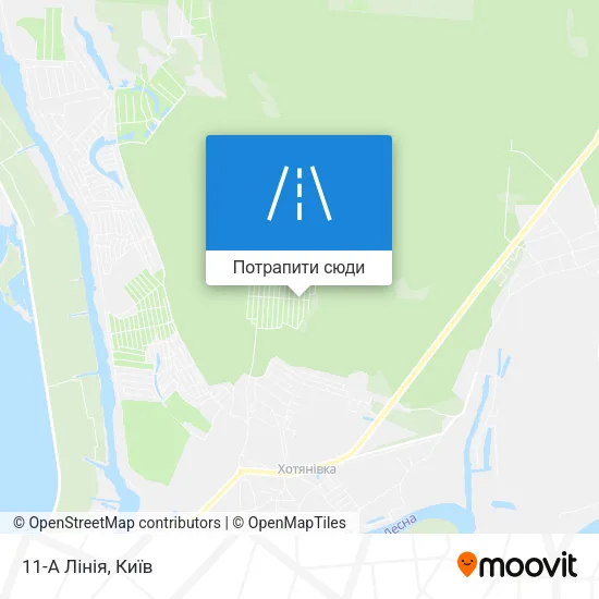 Карта 11-А Лінія