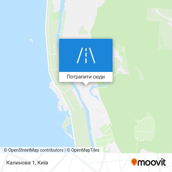 Карта Калинова 1