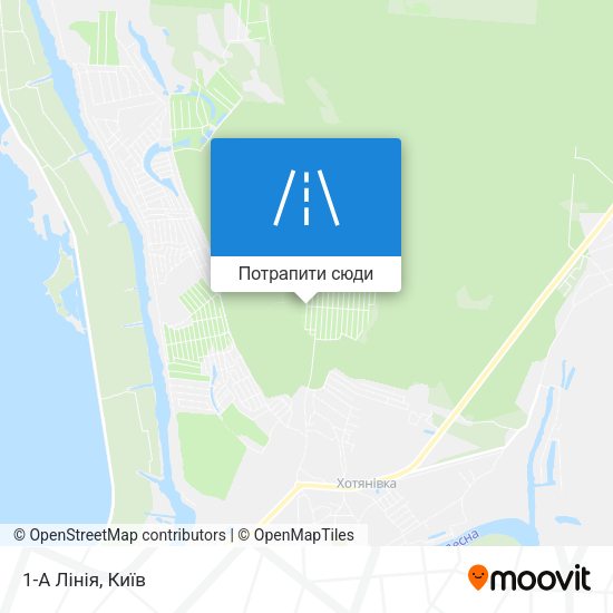 Карта 1-А Лінія