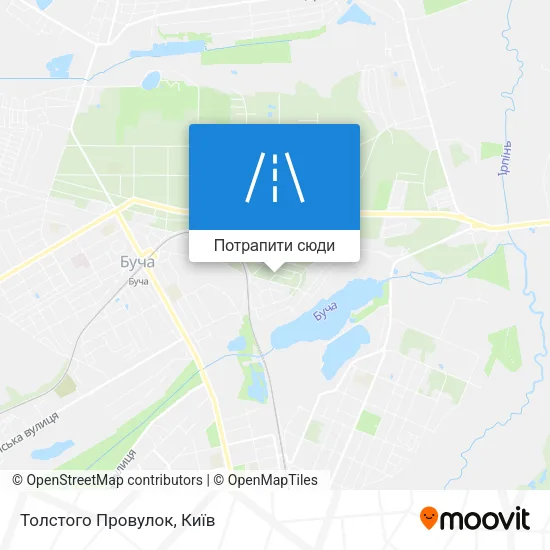 Карта Толстого Провулок
