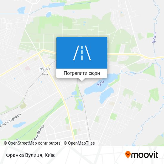 Карта Франка Вулиця