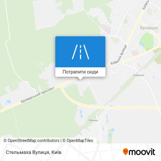Карта Стельмаха Вулиця