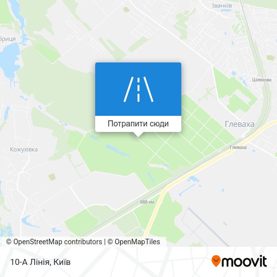 Карта 10-А Лінія