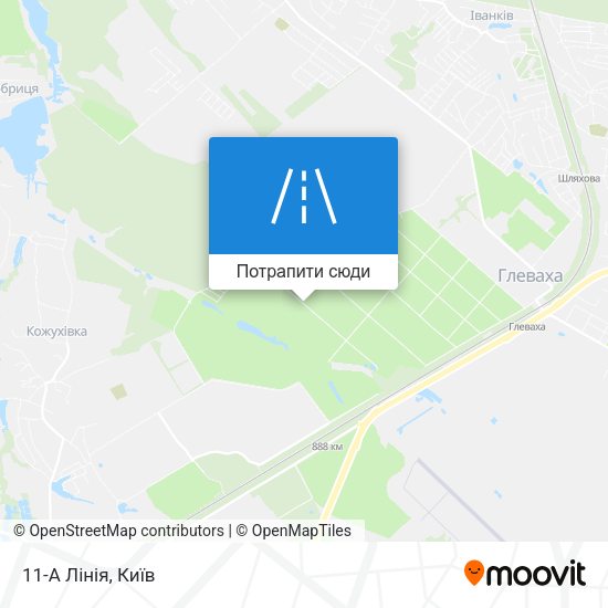 Карта 11-А Лінія