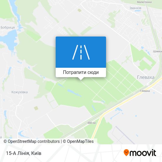 Карта 15-А Лінія